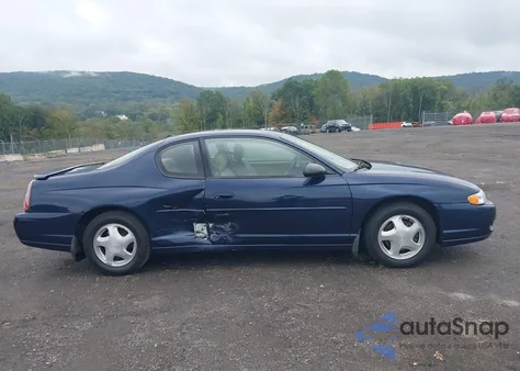 2000 Chevrolet Monte Carlo Ss from USA, damaged, VIN 2G1WX12K5Y9241699
